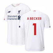2019-2020 Liverpool Away Football Shirt (Kids) (A Becker 1)