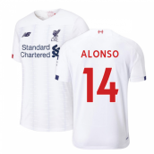2019-2020 Liverpool Away Football Shirt (Kids) (Alonso 14)