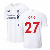 2019-2020 Liverpool Away Football Shirt (Kids) (Origi 27)