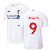2019-2020 Liverpool Away Football Shirt (Kids) (Torres 9)
