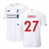 2019-2020 Liverpool Away Football Shirt (Origi 27)