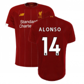 2019-2020 Liverpool Home European Shirt (ALONSO 14)