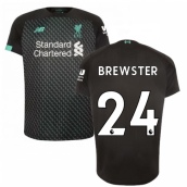 2019-2020 Liverpool Third Football Shirt (Kids) (Brewster 24)