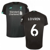2019-2020 Liverpool Third Football Shirt (Kids) (Lovren 6)