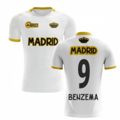 2020-2021 Madrid Concept Training Shirt (White) (BENZEMA 9) - Kids