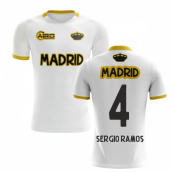 2020-2021 Madrid Concept Training Shirt (White) (SERGIO RAMOS 4) - Kids