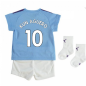 2019-2020 Manchester City Home Baby Kit (KUN AGUERO 10)