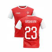 2023-2024 North London Home Concept Football Shirt (ARSHAVIN 23)