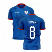 2025-2026 Portsmouth Home Concept Football Shirt (Pitman 8)