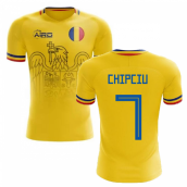 2023-2024 Romania Home Concept Football Shirt (Chipciu 7)