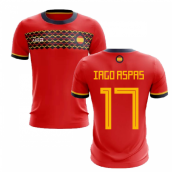 2023-2024 Spain Home Concept Football Shirt (Iago Aspas 17)