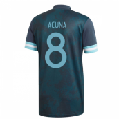 2020-2021 Argentina Away Adidas Football Shirt (Kids) (ACUNA 8)