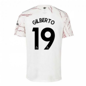 2020-2021 Arsenal Adidas Away Football Shirt (GILBERTO 19)