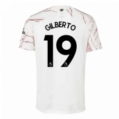 2020-2021 Arsenal Adidas Away Football Shirt (Kids) (GILBERTO 19)