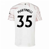 2020-2021 Arsenal Adidas Away Football Shirt (Kids) (MARTINELLI 35)