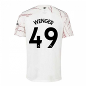 2020-2021 Arsenal Adidas Away Football Shirt (WENGER 49)