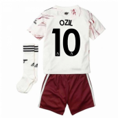 2020-2021 Arsenal Adidas Away Little Boys Mini Kit (OZIL 10)