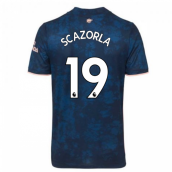 2020-2021 Arsenal Adidas Third Football Shirt (Kids) (S.CAZORLA 19)