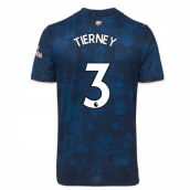 2020-2021 Arsenal Adidas Third Football Shirt (Kids) (TIERNEY 3)