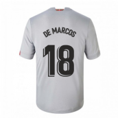 2020-2021 Athletic Bilbao Away Football Shirt (DE MARCOS 18)