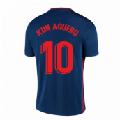 2020-2021 Atletico Madrid Away Nike Shirt (Kids) (KUN AGUERO 10)