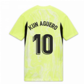 2020-2021 Atletico Madrid Third Shirt (Kids) (KUN AGUERO 10)