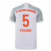 2020-2021 Bayern Munich Adidas Away Football Shirt (PAVARD 5)