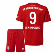 2020-2021 Bayern Munich Adidas Home Little Boys Mini Kit (LEWANDOWSKI 9)