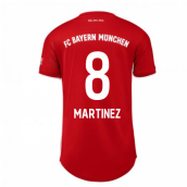 2020-2021 Bayern Munich Adidas Home Womens Shirt (MARTINEZ 8)