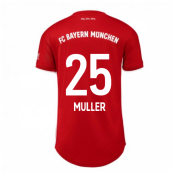 2020-2021 Bayern Munich Adidas Home Womens Shirt (MULLER 25)