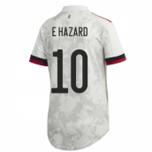 2020-2021 Belgium Womens Away Shirt (E HAZARD 10)