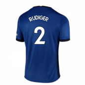 2020-2021 Chelsea Home Nike Football Shirt (Kids) (RUDIGER 2)