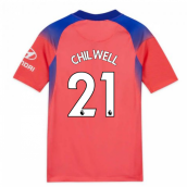 2020-2021 Chelsea Third Nike Football Shirt (Kids) (CHILWELL 21)