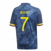 2020-2021 Colombia Away Adidas Football Shirt (Kids) (DUVAN 7)