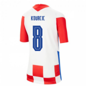 2020-2021 Croatia Home Nike Football Shirt (Kids) (KOVACIC 8)