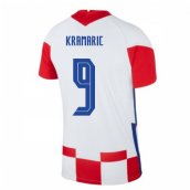 2020-2021 Croatia Home Nike Vapor Shirt (KRAMARIC 9)