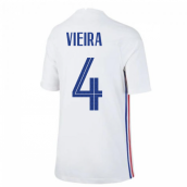 2020-2021 France Away Nike Football Shirt (Kids) (VIEIRA 4)