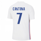 2020-2021 France Away Nike Vapor Match Shirt (CANTONA 7)