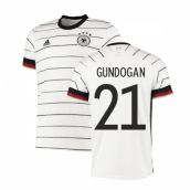 2020-2021 Germany Authentic Home Adidas Football Shirt (GUNDOGAN 21)