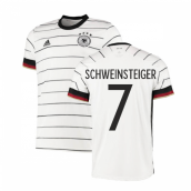 2020-2021 Germany Home Adidas Football Shirt (SCHWEINSTEIGER 7)