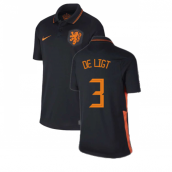 2020-2021 Holland Away Nike Football Shirt (Kids) (DE LIGT 3)