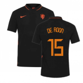 2020-2021 Holland Away Nike Vapor Match Shirt (DE ROON 15)