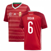 2020-2021 Hungary Home Adidas Football Shirt (Kids) (ORBAN 6)