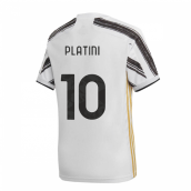 2020-2021 Juventus Adidas Home Football Shirt (PLATINI 10)