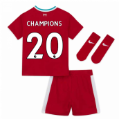 2020-2021 Liverpool Home Nike Baby Kit (CHAMPIONS 20)