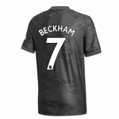 2020-2021 Man Utd Adidas Away Football Shirt (Kids) (BECKHAM 7)
