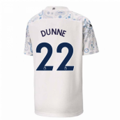 2020-2021 Manchester City Puma Third Football Shirt (Kids) (DUNNE 22)