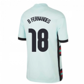 2020-2021 Portugal Away Nike Football Shirt (Kids) (B Fernandes 18)
