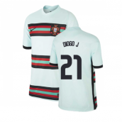 2020-2021 Portugal Away Nike Football Shirt (Kids) (DIOGO J 21)