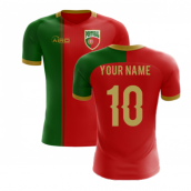 2023-2024 Portugal Flag Home Concept Football Shirt (Your Name) -Kids